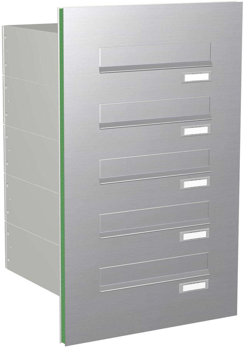5 Max Knobloch Briefkasten Trseite Edelstahl