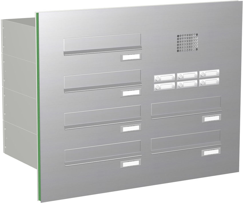 6 Max Knobloch Briefkasten Trseite Edelstahl Funktion Audio