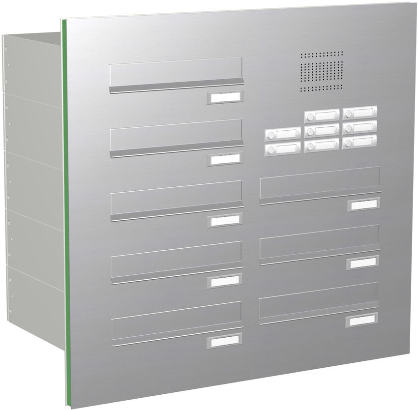 8 Max Knobloch Briefkasten Trseite Edelstahl Funktion