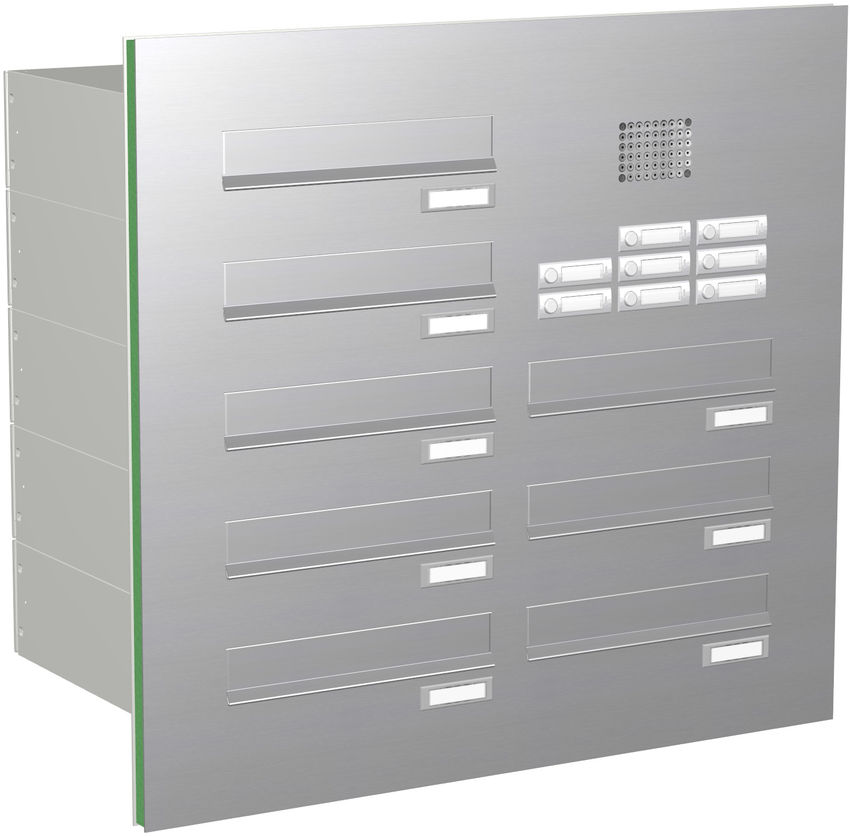 8 Max Knobloch Briefkasten Trseite Edelstahl Funktion Audio