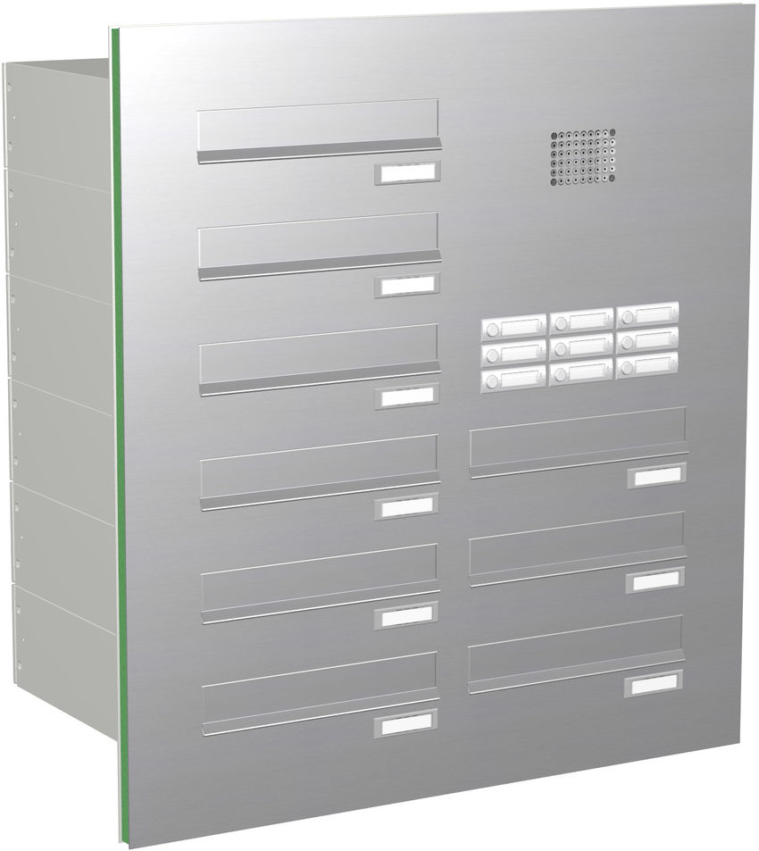 9 Max Knobloch Briefkasten Trseite Edelstahl Funktion Audio