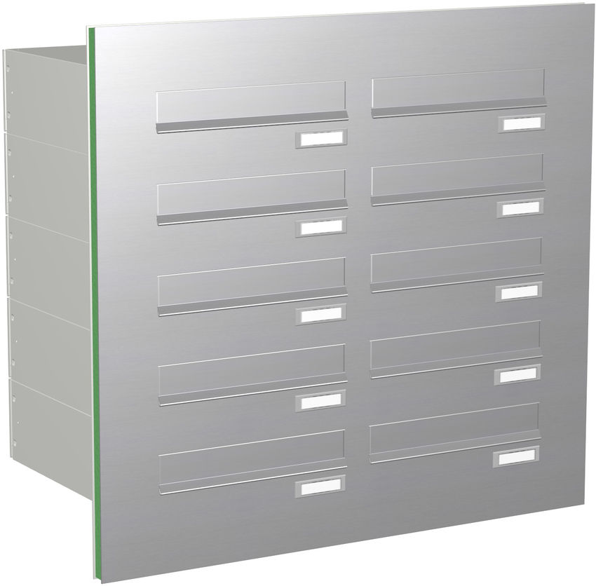 10 Max Knobloch Briefkasten Trseite Edelstahl