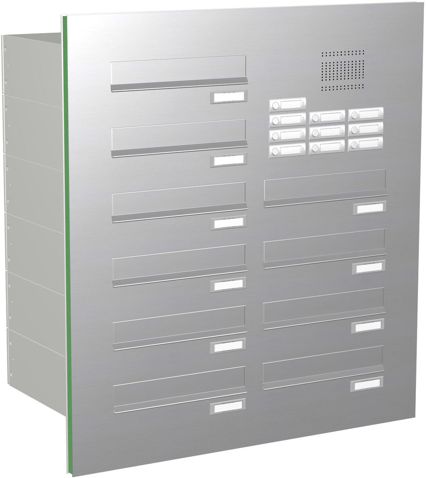 10 Max Knobloch Briefkasten Trseite Edelstahl Funktion
