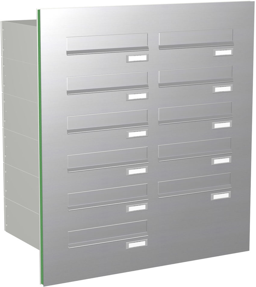 11 Max Knobloch Briefkasten Trseite Edelstahl