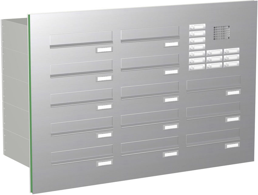 13 Max Knobloch Briefkasten Trseite Edelstahl Funktion Audio