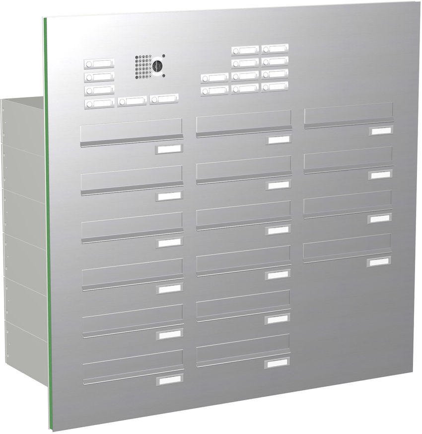 16 Max Knobloch Briefkasten Trseite Edelstahl Funktion Audio Video