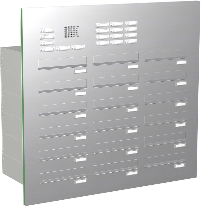 18 Max Knobloch Briefkasten Trseite Edelstahl Funktion Audio