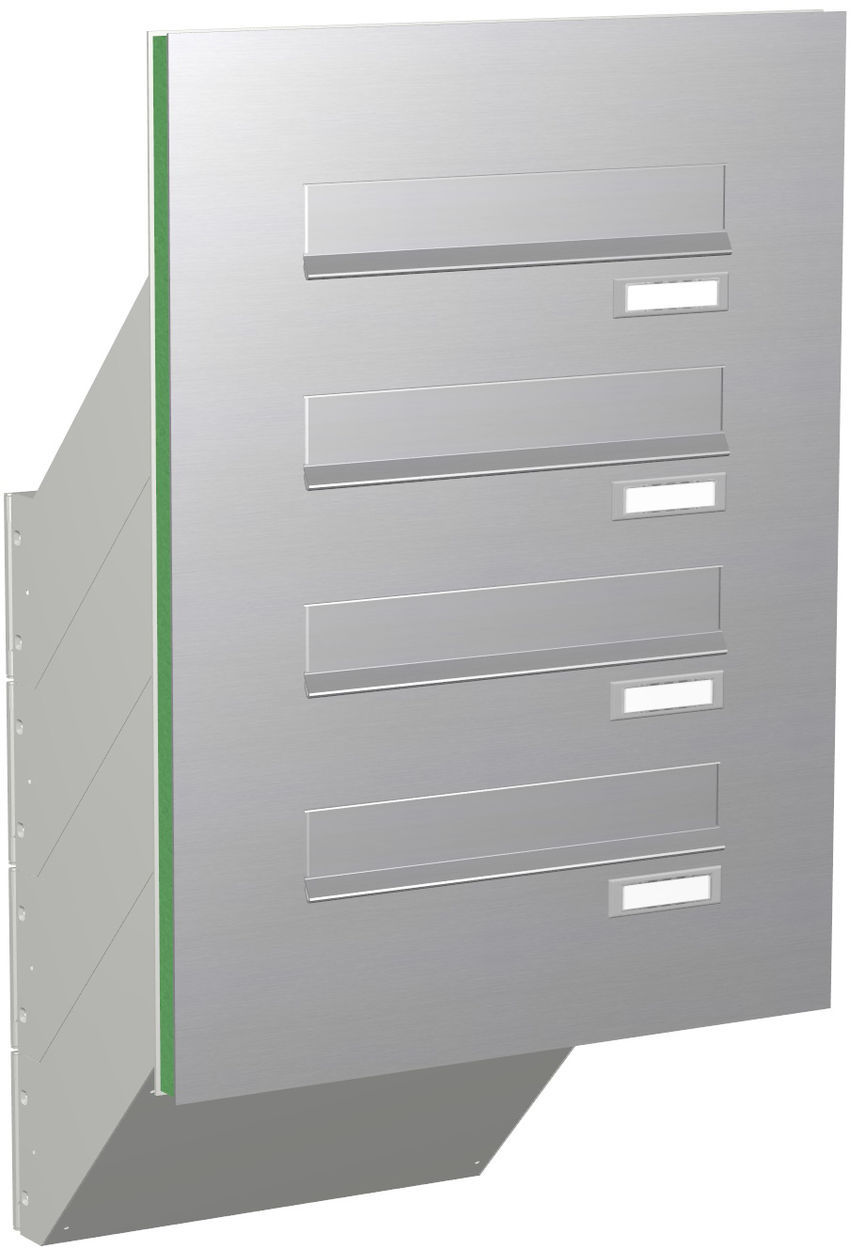 4 Max Knobloch Briefkasten Trseite Edelstahl