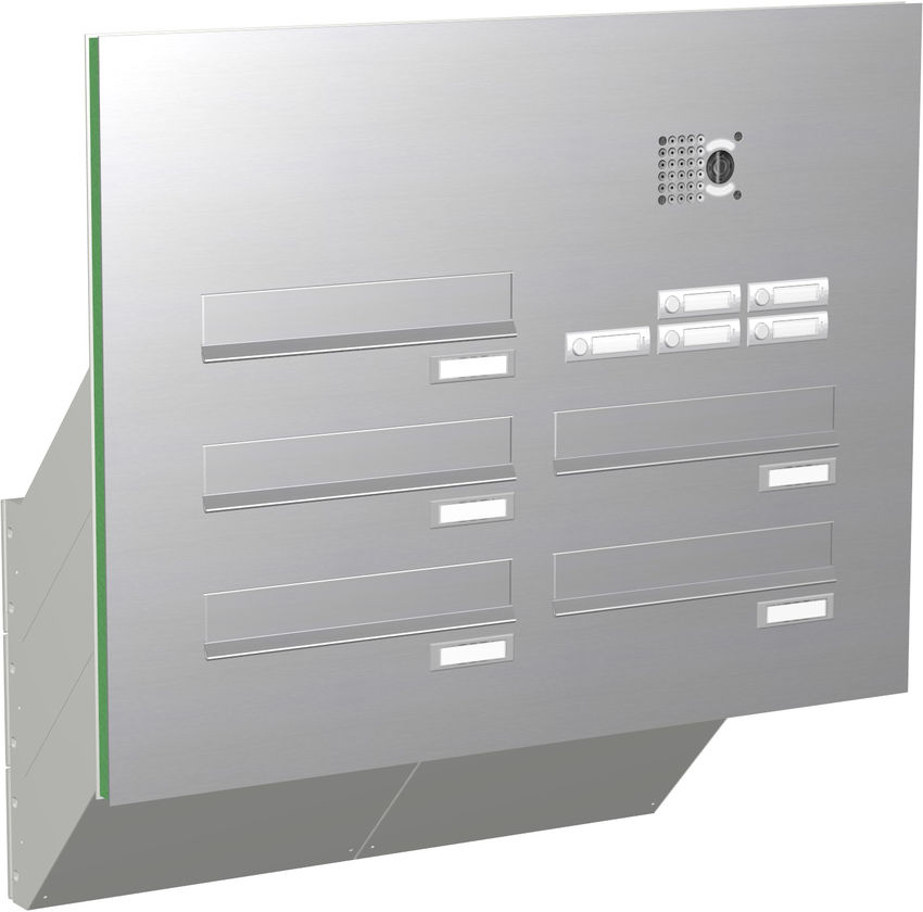 5 Max Knobloch Briefkasten Trseite Edelstahl Funktion Audio Video