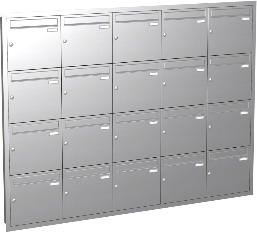 20 Max Knobloch Briefkasten Unterputz Edelstahl