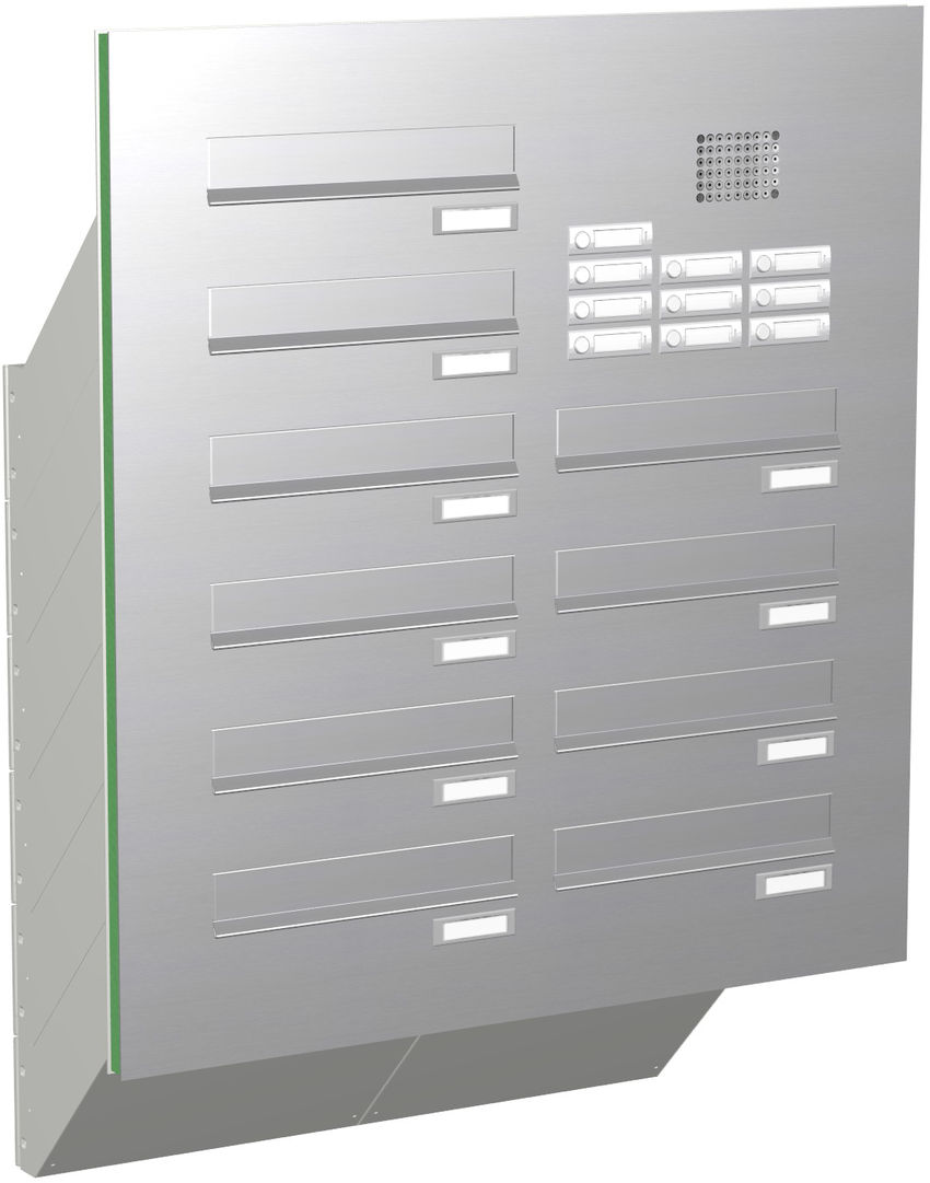 10 Max Knobloch Briefkasten Trseite Edelstahl Funktion Audio