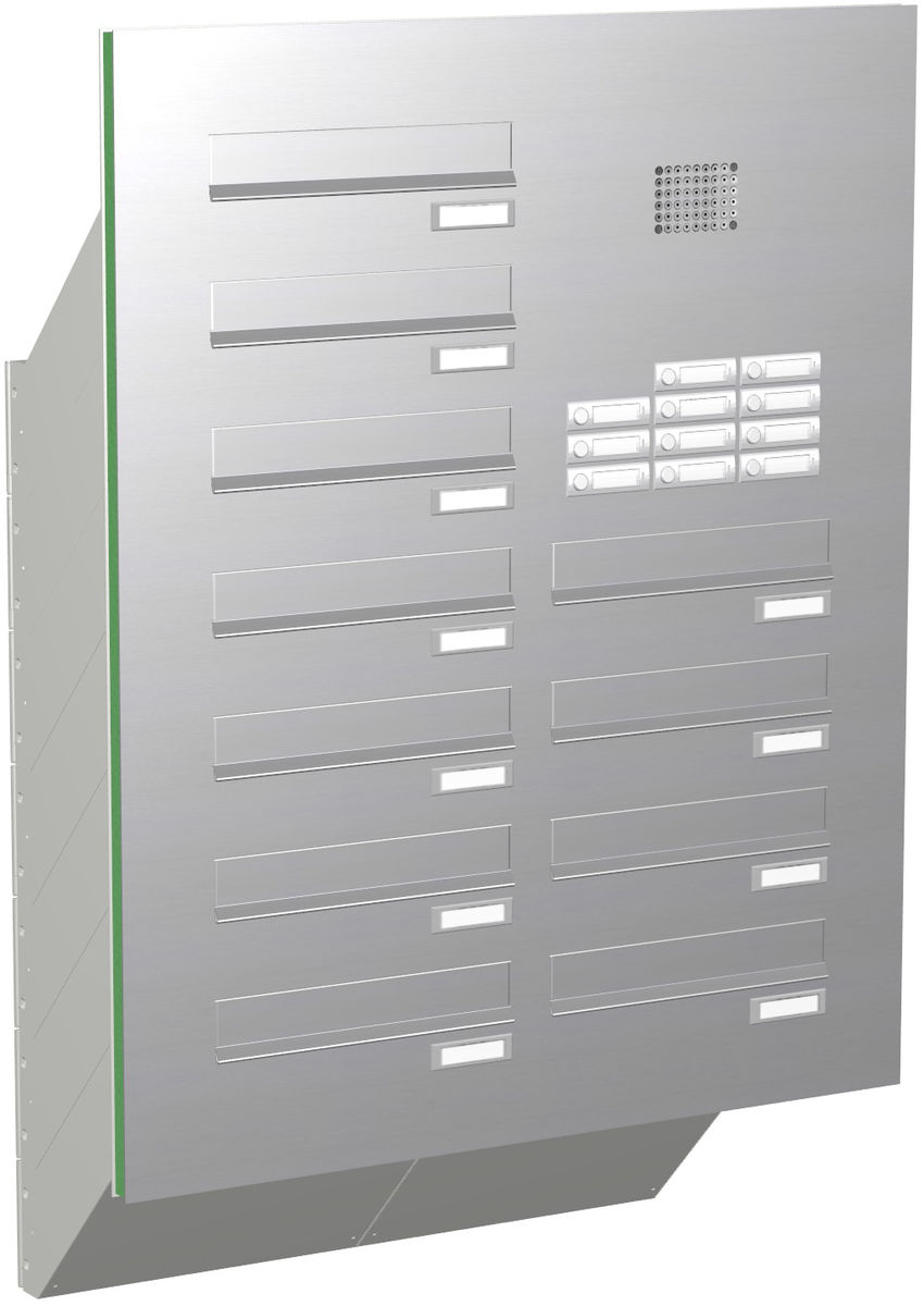 11 Max Knobloch Briefkasten Trseite Edelstahl Funktion Audio