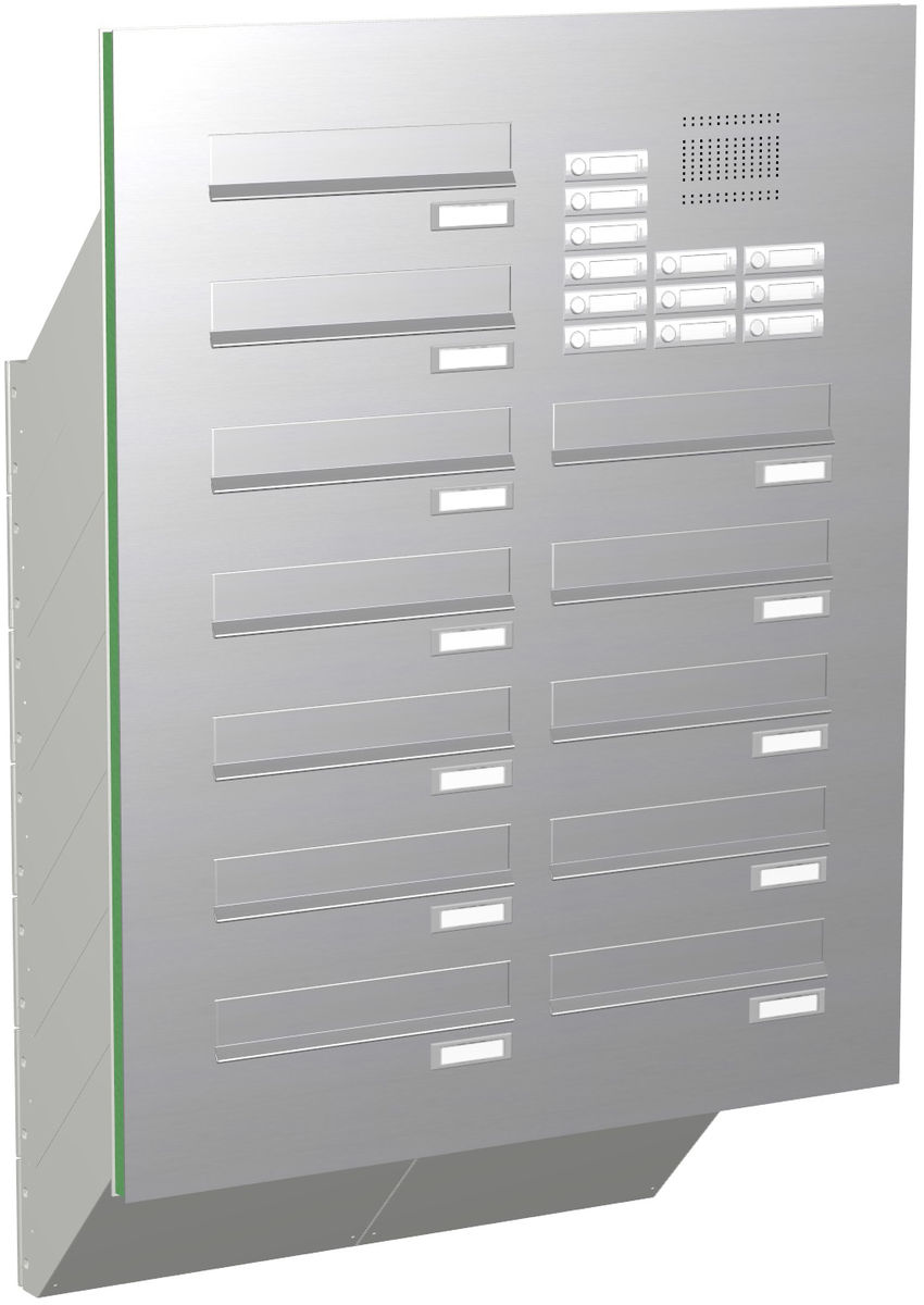 12 Max Knobloch Briefkasten Trseite Edelstahl Funktion