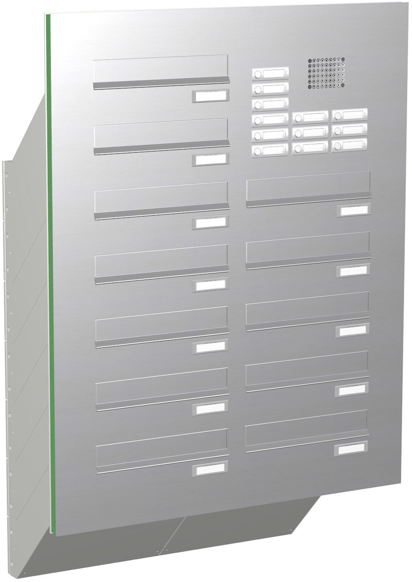 12 Max Knobloch Briefkasten Trseite Edelstahl Funktion Audio
