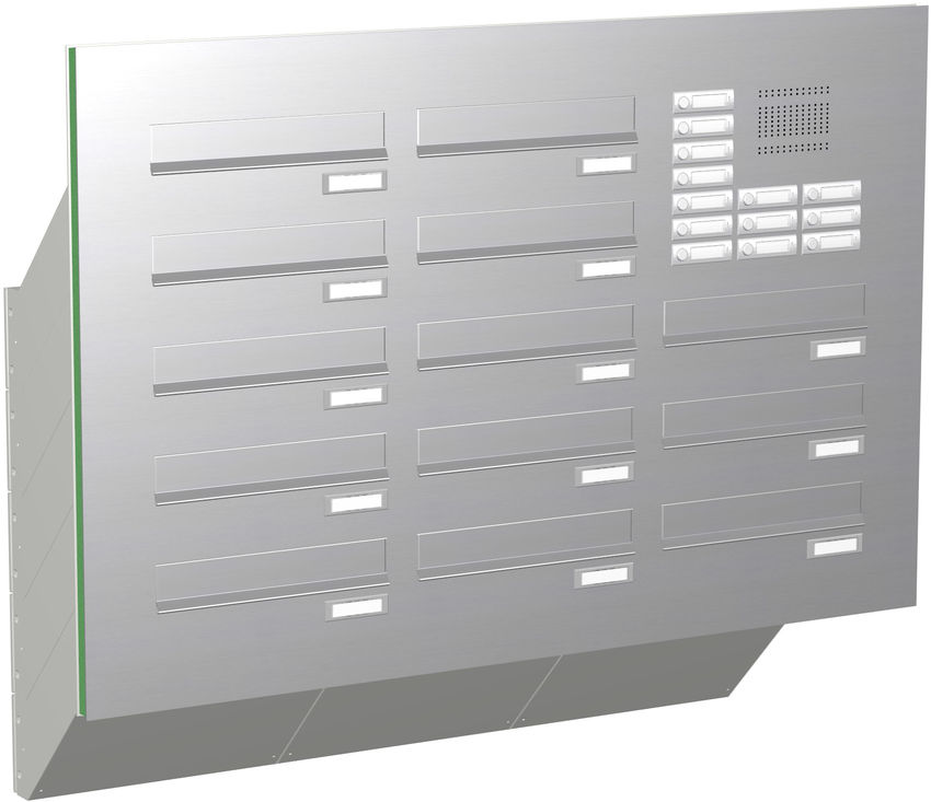 13 Max Knobloch Briefkasten Trseite Edelstahl Funktion