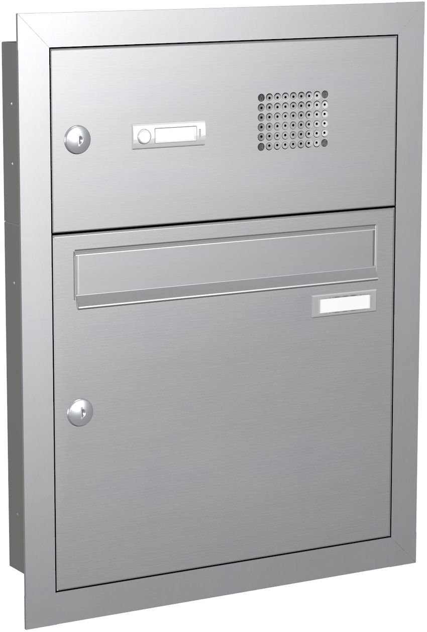 1 Max Knobloch Briefkasten Unterputz Edelstahl Funktion Audio