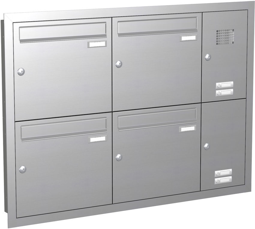 4 Max Knobloch Briefkasten Unterputz Edelstahl Funktion Audio