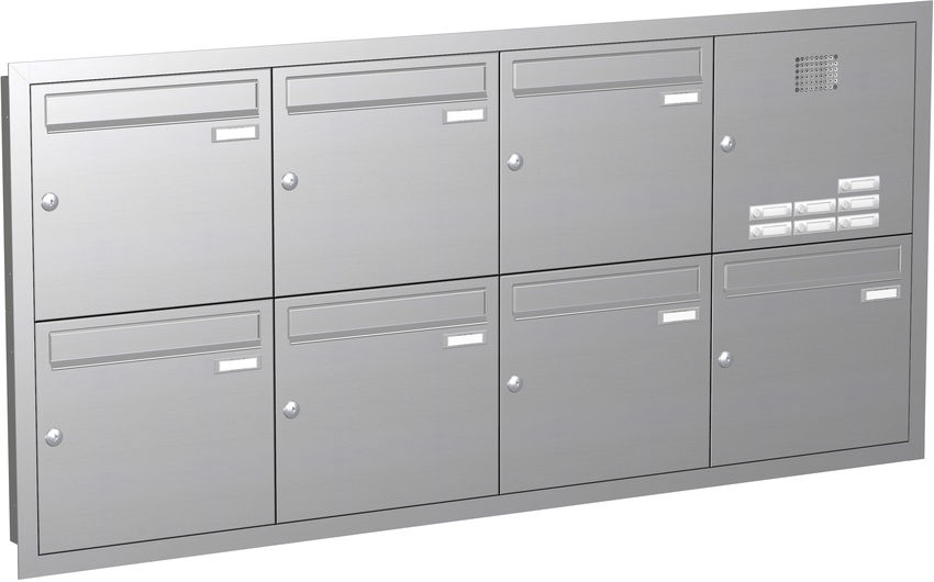 7 Max Knobloch Briefkasten Unterputz Edelstahl Funktion Audio