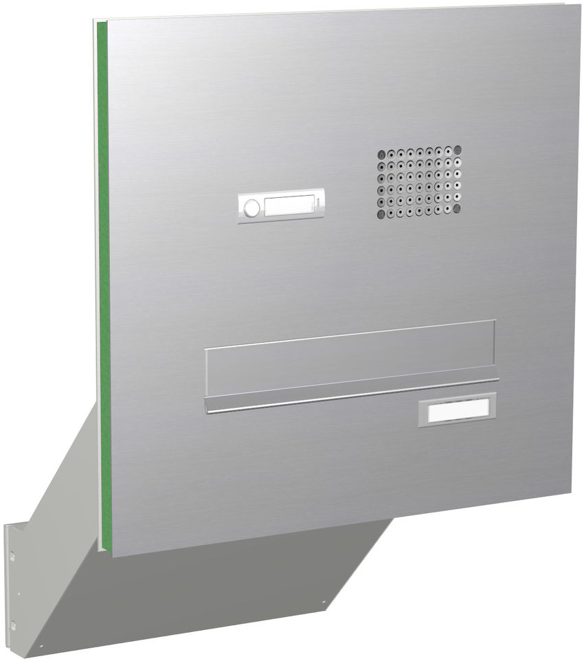 1 Max Knobloch Briefkasten Trseite Edelstahl Funktion Audio