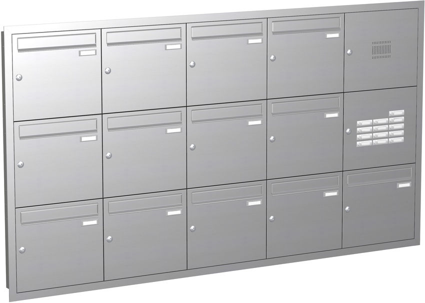 13 Max Knobloch Briefkasten Unterputz Edelstahl Funktion