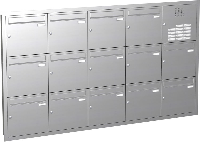 14 Max Knobloch Briefkasten Unterputz Edelstahl Funktion