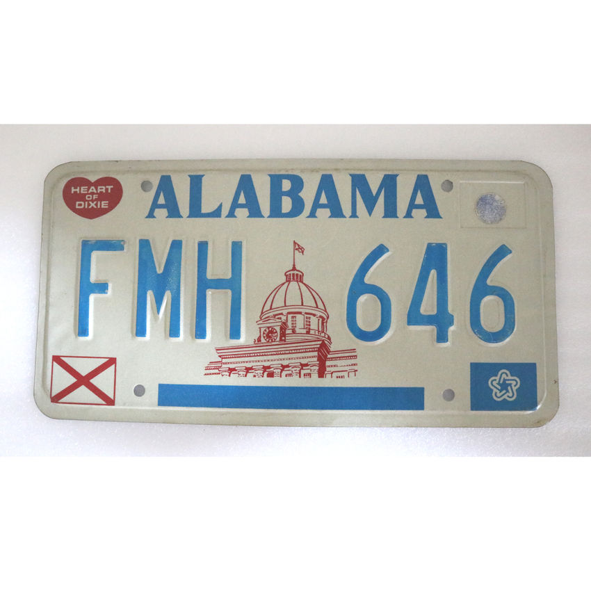 US PKW Kennzeichen Alabama - original