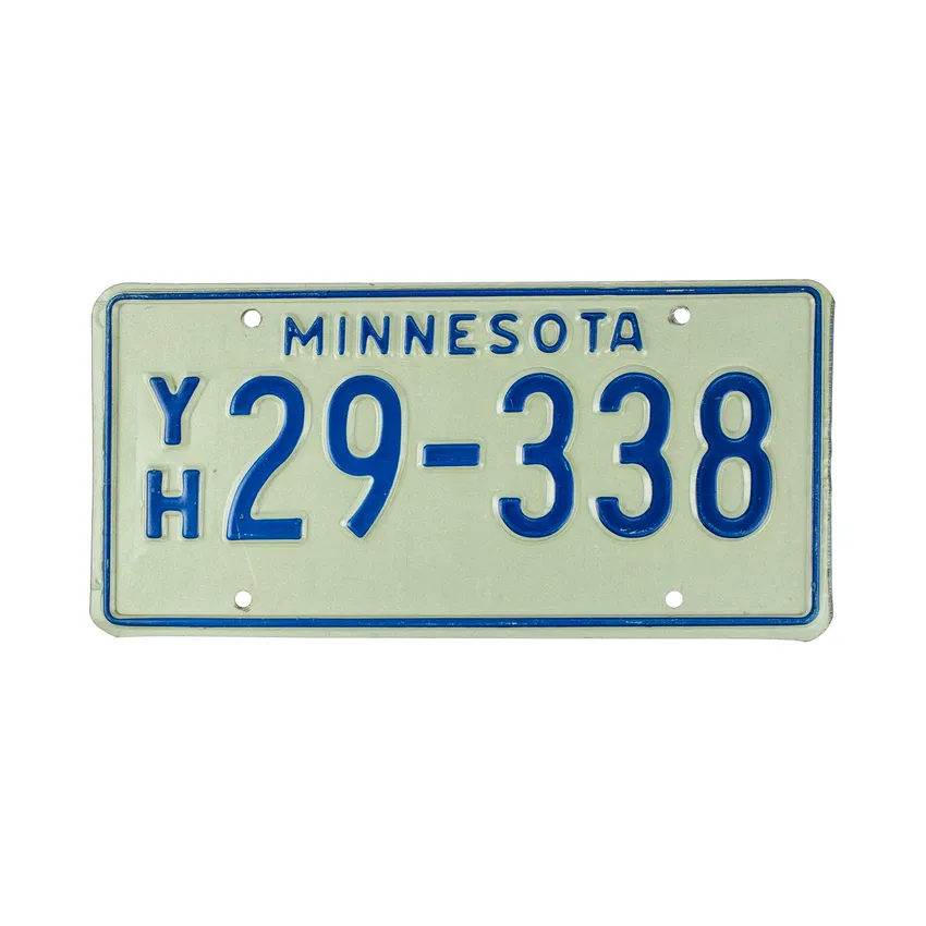 US-Kennzeichen aus Minnesota