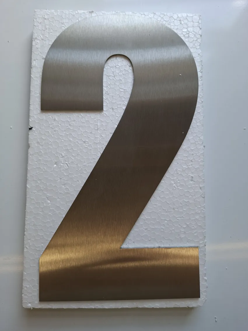 Proverdi GmbH Edelstahl Hausnummer 2