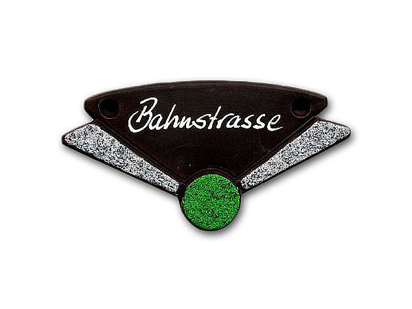 Keramik - Trschild Grafic Design in Naturfarben