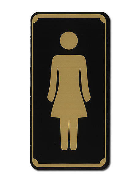 Toilettenschild für das Damen - WC