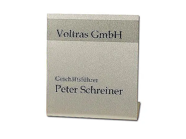 Aufsteller - Hochformat