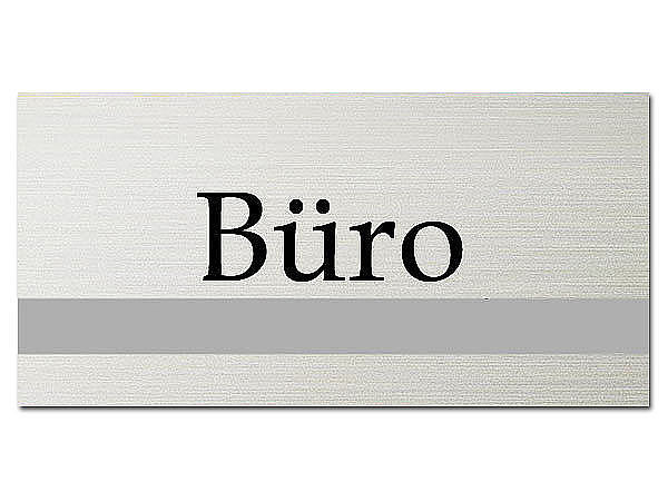 Trschild - Bro - ClassicLine - Gre: 200 x 100 mm