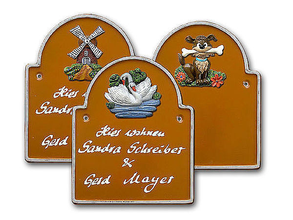 Artelith - Kleiner Bogen - toscanaocker - Gre: 15x18 cm