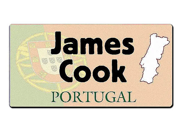 Länder - Nummernschild im Format 30x15 cm - Portugal 30 x 15 cm