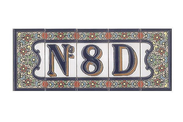 Spanish Tiles Ceramic Letter J S4800 4251454642964 EBay