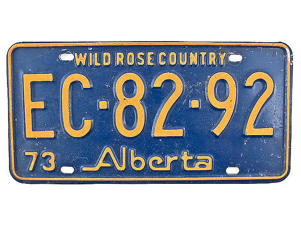 Nummernschild aus Kanada - Alberta