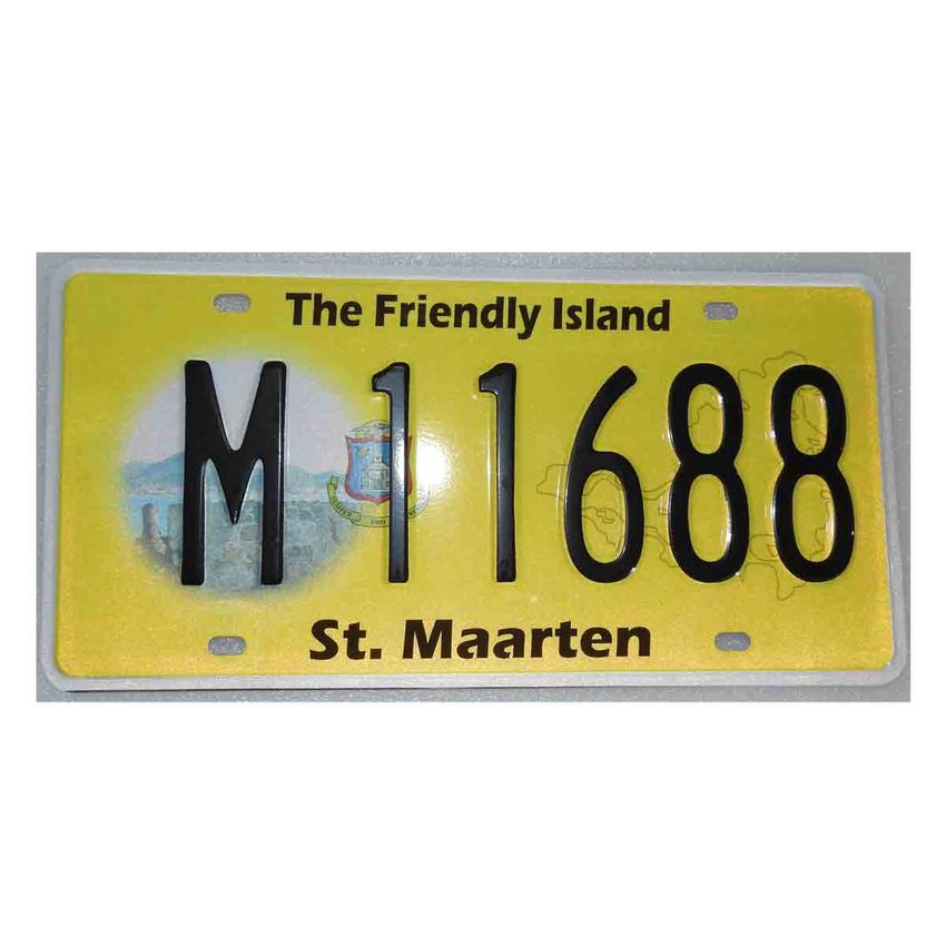 Kennzeichen St. Maarten