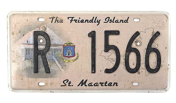 Kennzeichen St. Maarten