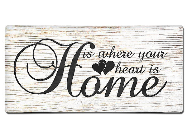 Blechschild Retro Vintage 300 x 150 mm mit Vintage Schrift