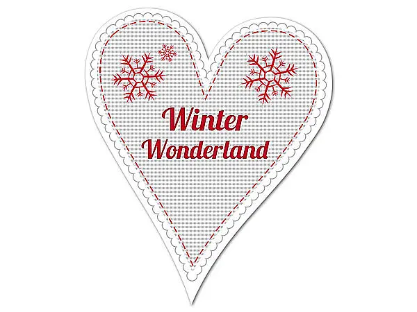 Dekoherz Hüttentraum Winter Wonderland oder mit Wunschtext - 18 cm Schneesterne
