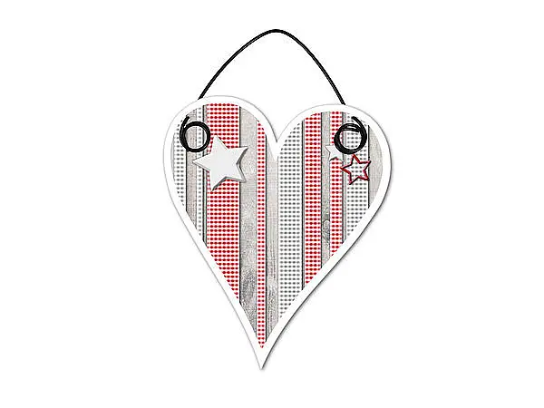 Weihnachtsbaumschmuck Hüttentraum - 10 cm Sterne