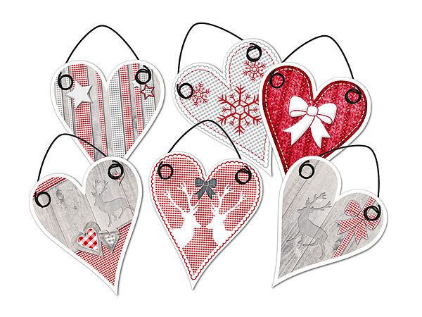 Weihnachtsbaumschmuck Httentraum - 100 mm - Sparset