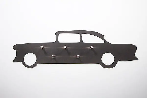 Schlüsselboard "Auto" aus Edelstahl