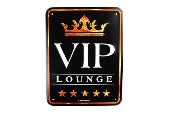 Funschild VIP-Lounge