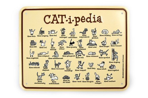 Funschild - Cat-i-pedia