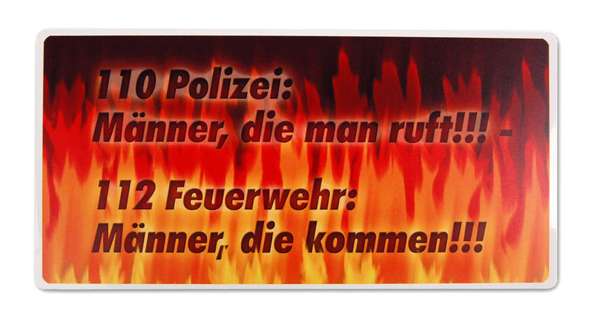 Funschild - Mnner, die man ruft