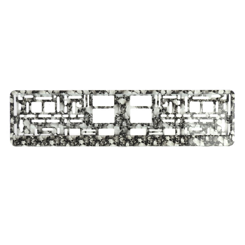 Kennzeichenhalter Skulls 1 Stck