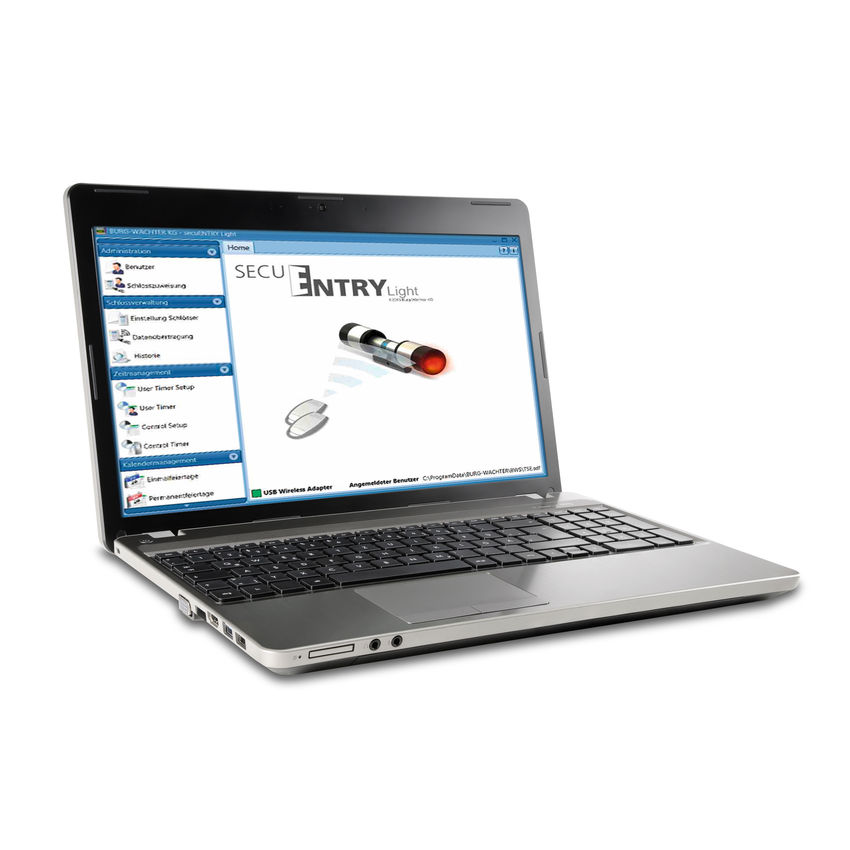 PC SOFTWARE secuENTRY von Burg Wächter