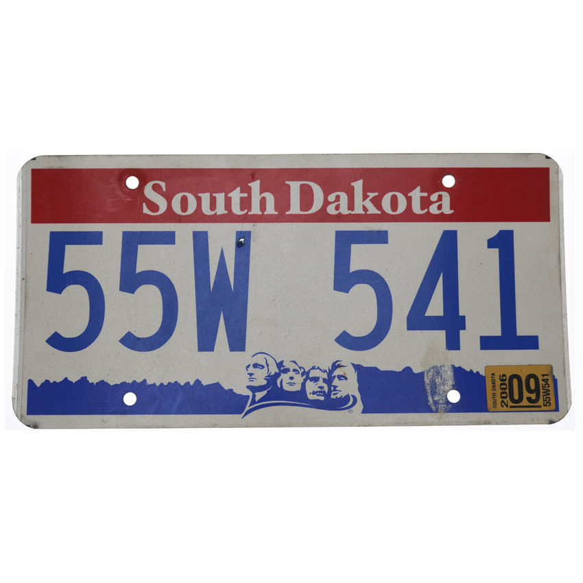 USA - Autonummernschild South Dakota