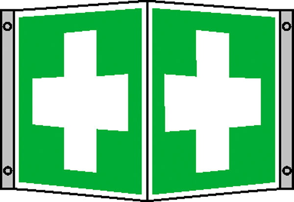 Erste-Hilfe-Schild - Winkel Erste Hilfe